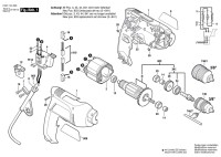 Bosch 0 601 145 041 GBM 6 Drill 110 V / GB Spare Parts GBM6